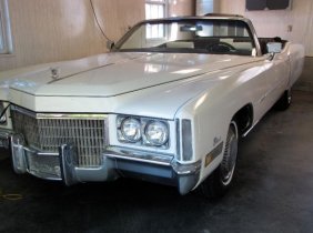 1971 er Cadillac Eldorado V8 Oldtimer zerlegt Projektaufgabe