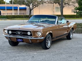 1967 Ford Mustang GT Convertible 289 V8 4-Speed Manual