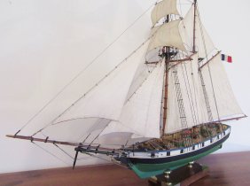 Segelschiff La Recouvrance Marine Rarität Nautika Modell