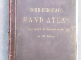 Sohr-Berghaus Hand-Atlas von 1886 über alle Teile der Erde