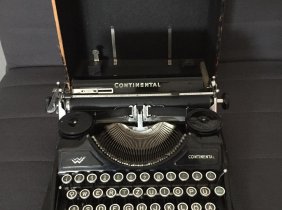 Continental Schreibmaschine im Koffer
