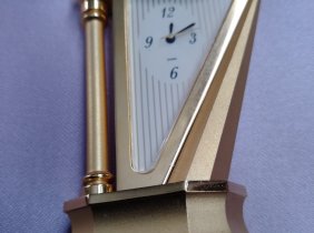 ♥Wunderschöne wertvolle BULOVA Miniatur-Sammler-Uhr ♥ Harfe ♥