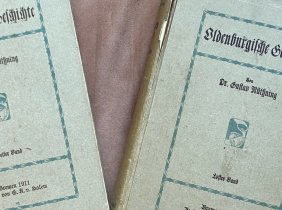 Oldenburgische Geschichte, Bd. 1+2, Dr. Gustav Rüthning