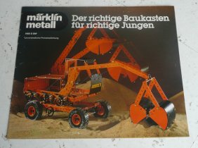 Märklin Metall 1980 Katalog (Prospekt)